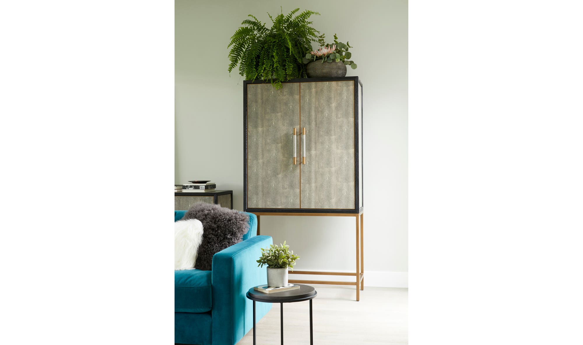Mako Bar Cabinet Grey by Moe's Home Collection - view 6