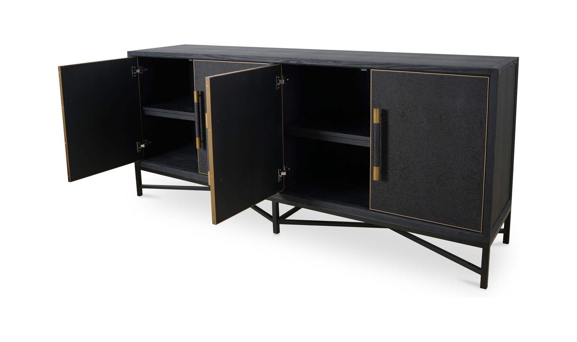 Mako Sideboard Black by Moe's Home Collection - view 6