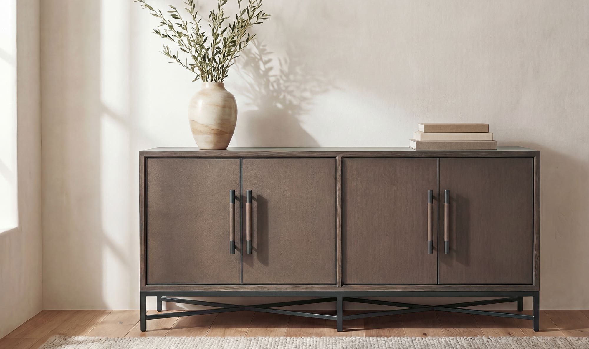 Mako Sideboard Brown by Moe's Home Collection - view 5