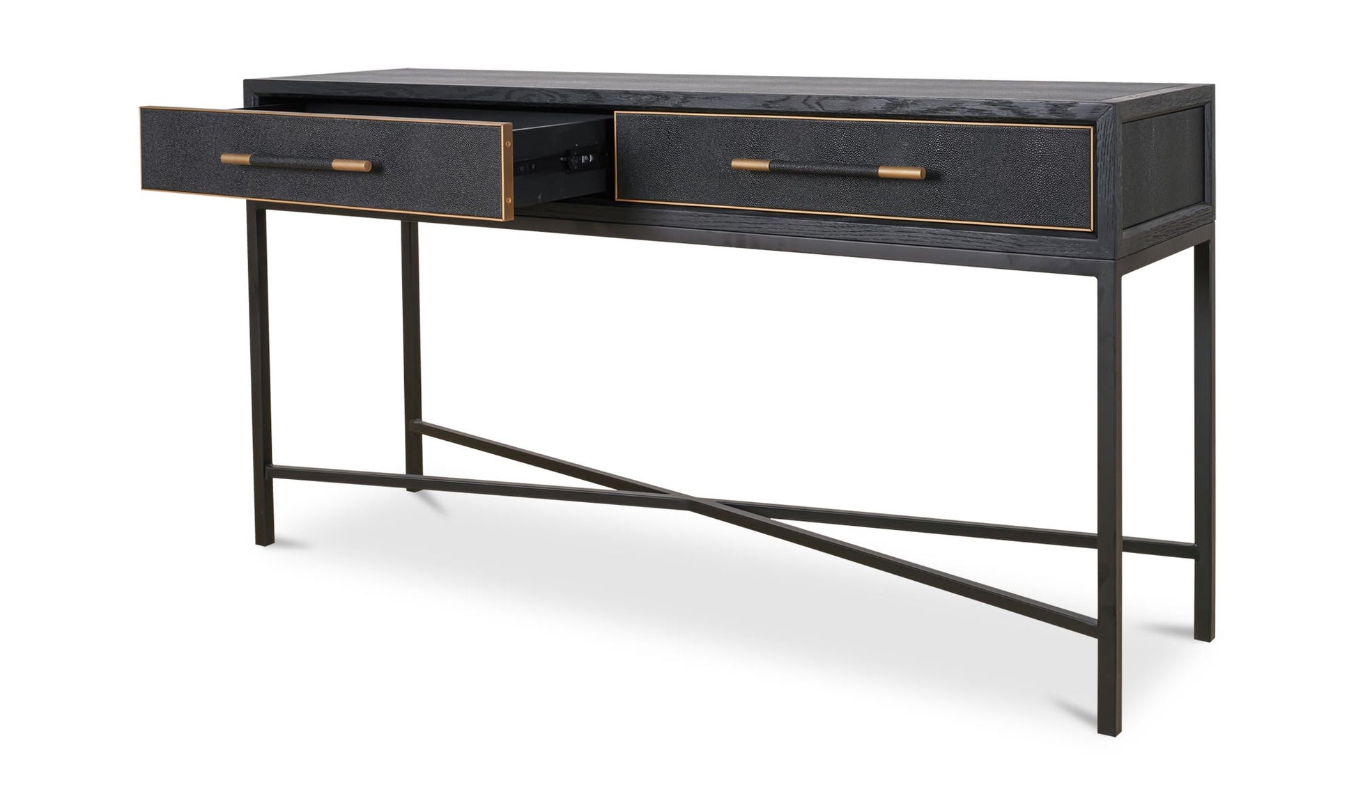 Mako Console Table Black by Moe's Home Collection - view 8