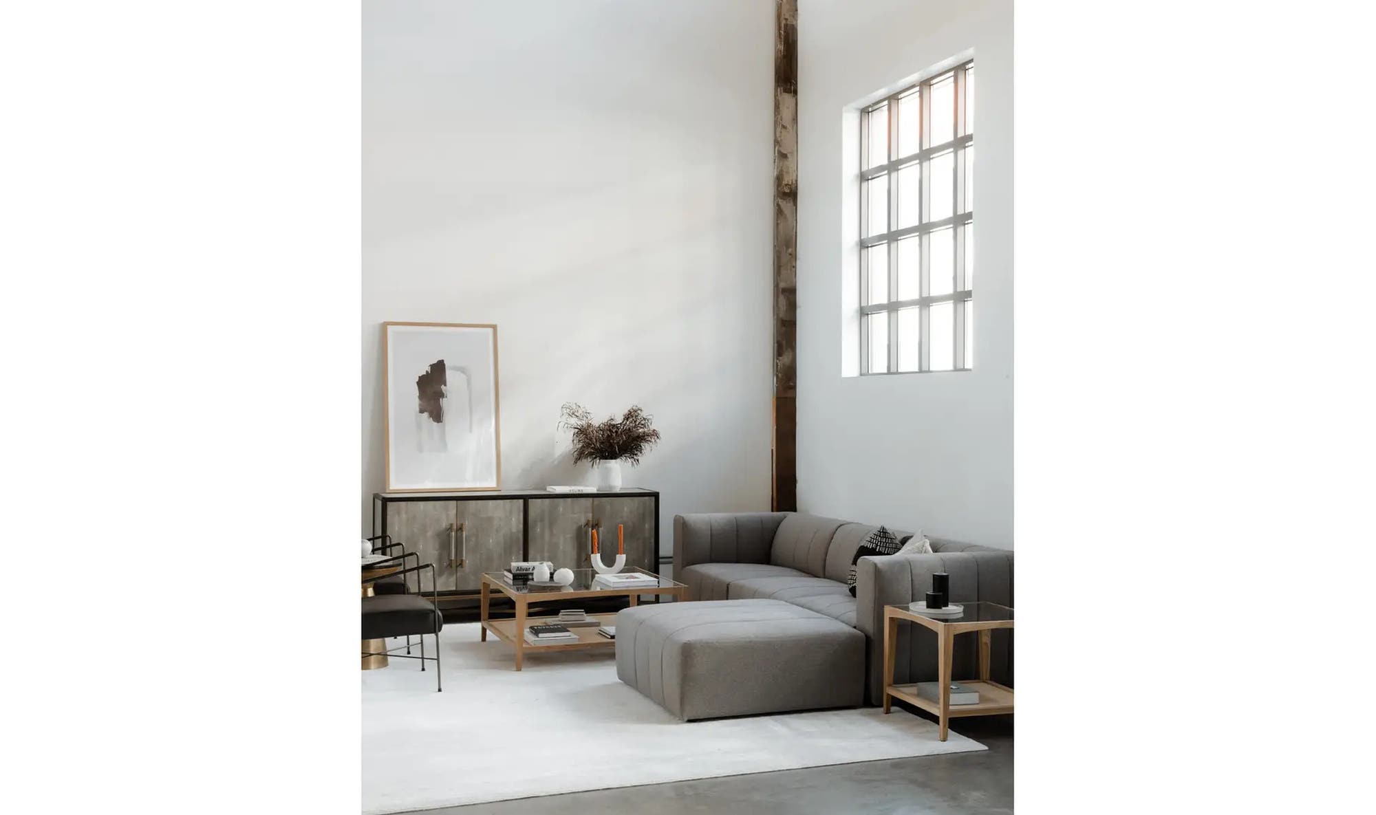 Harrington Coffee Table Natural by Moe's Home Collection - view 8