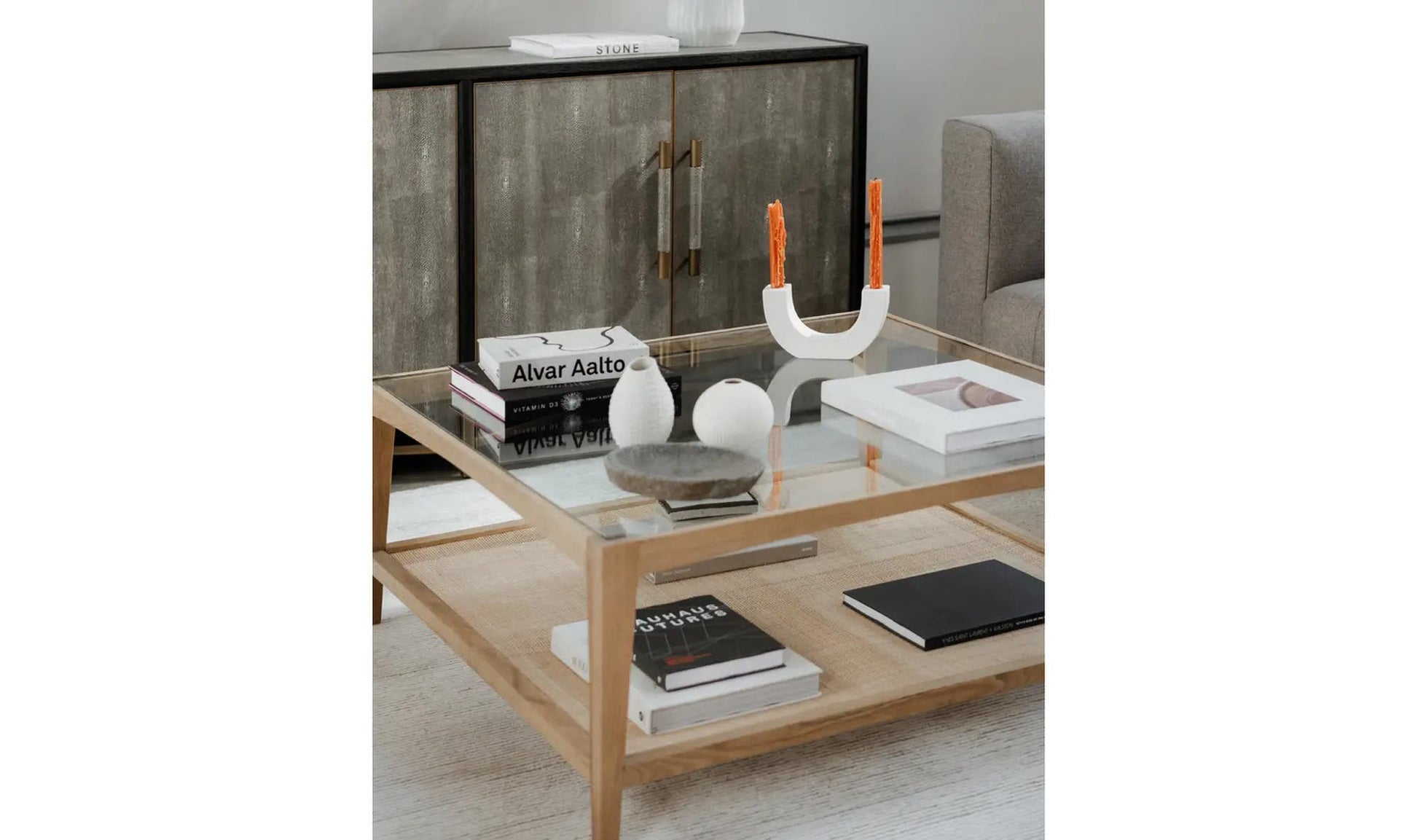 Harrington Coffee Table Natural by Moe's Home Collection - view 9
