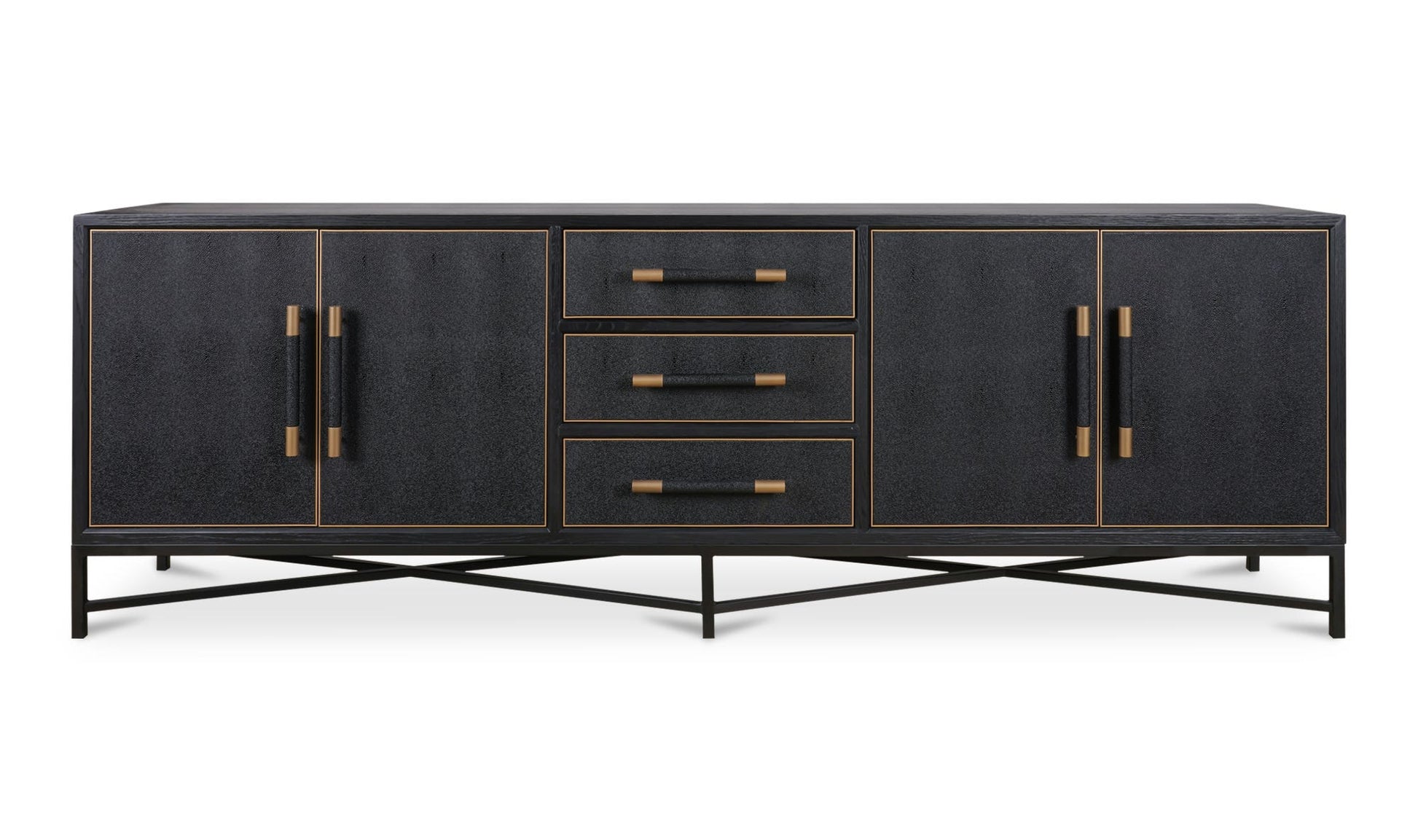 Mako Sideboard Large Black by Moe's Home Collection - view 6