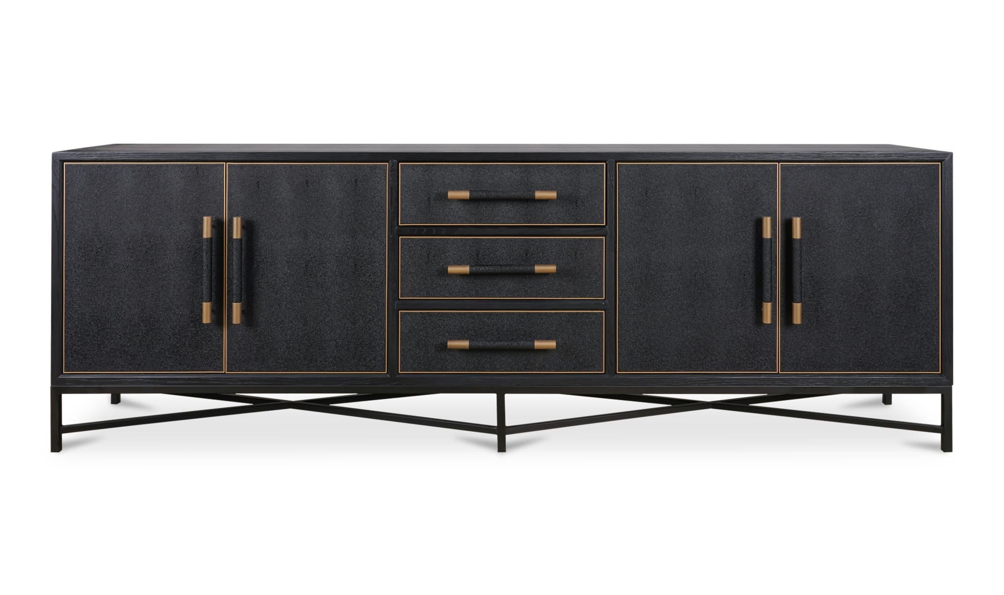 Mako Sideboard Large Black by Moe's Home Collection - view 6