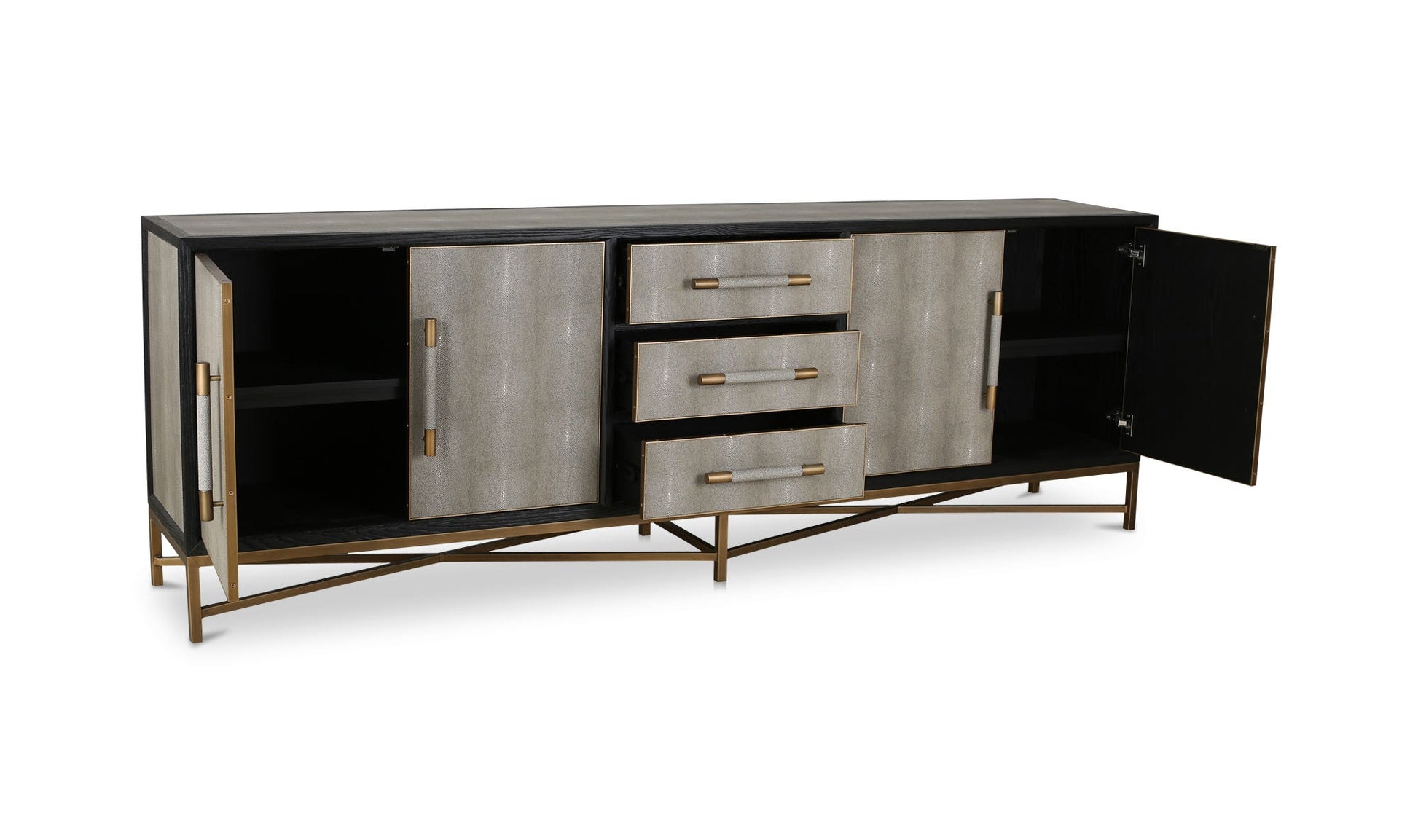 Mako Sideboard Large Grey by Moe's Home Collection - view 12