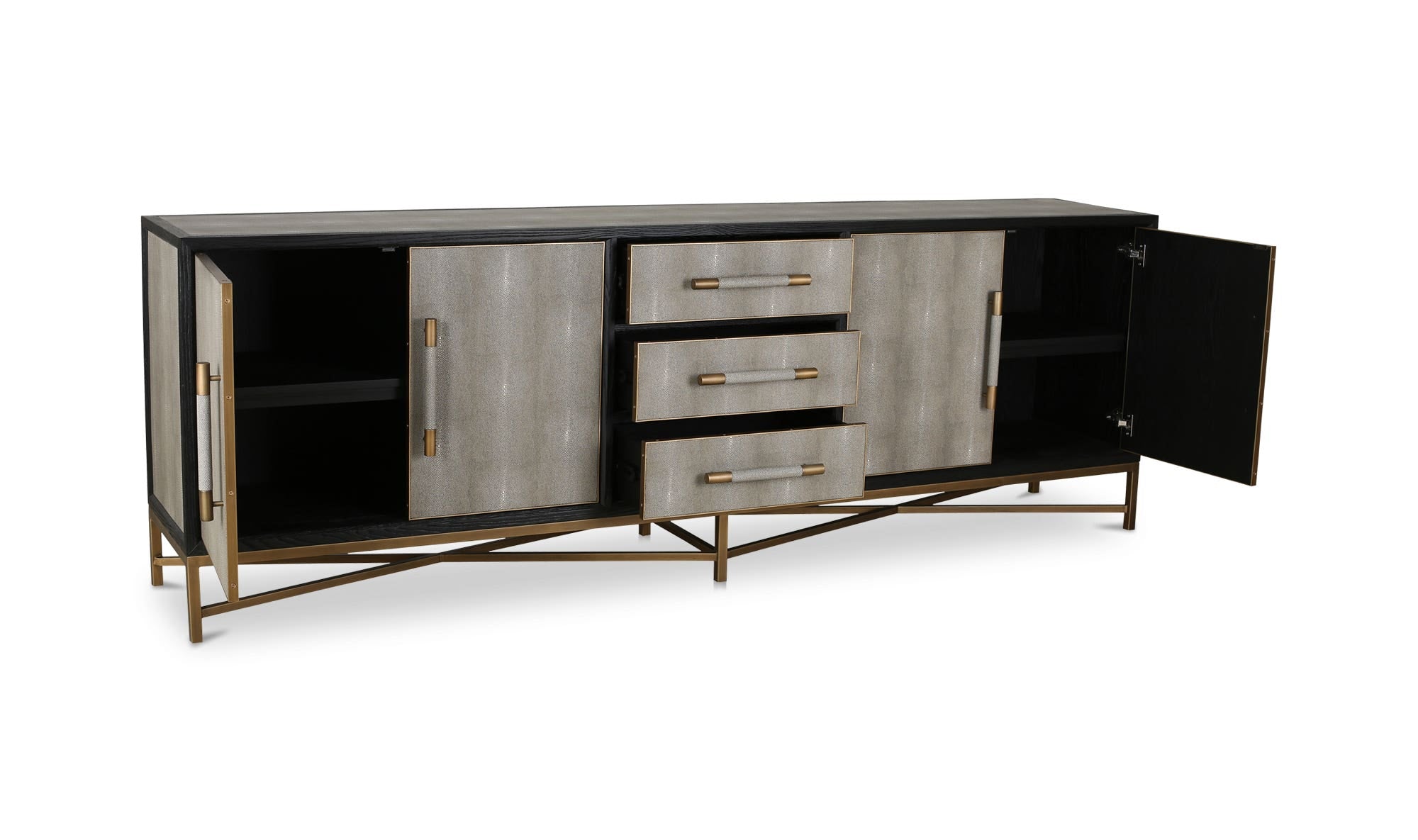 Mako Sideboard Large Grey by Moe's Home Collection - view 12