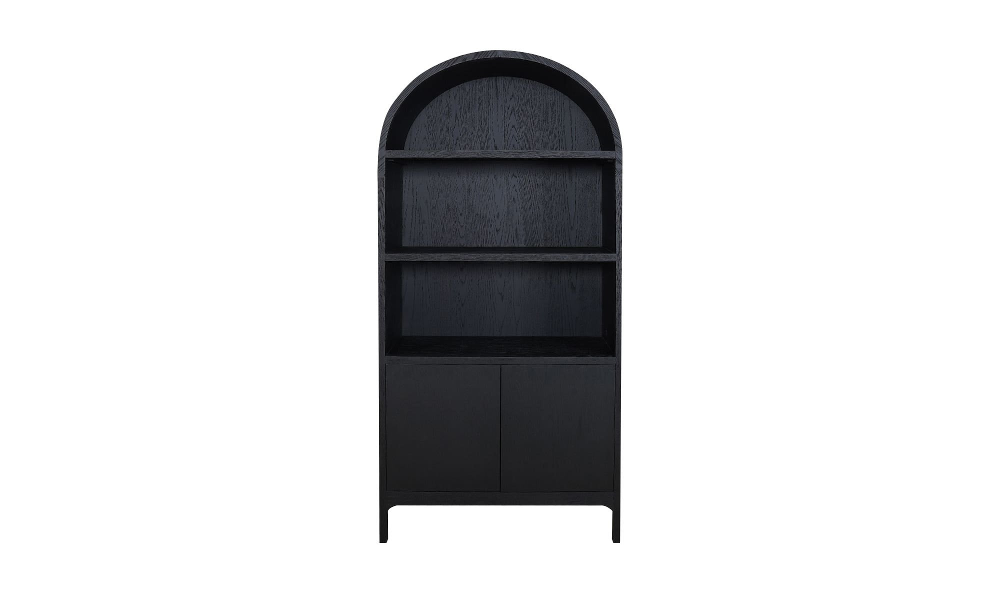 Wilde Display Cabinet Black Oak by Moe's Home Collection - view 12