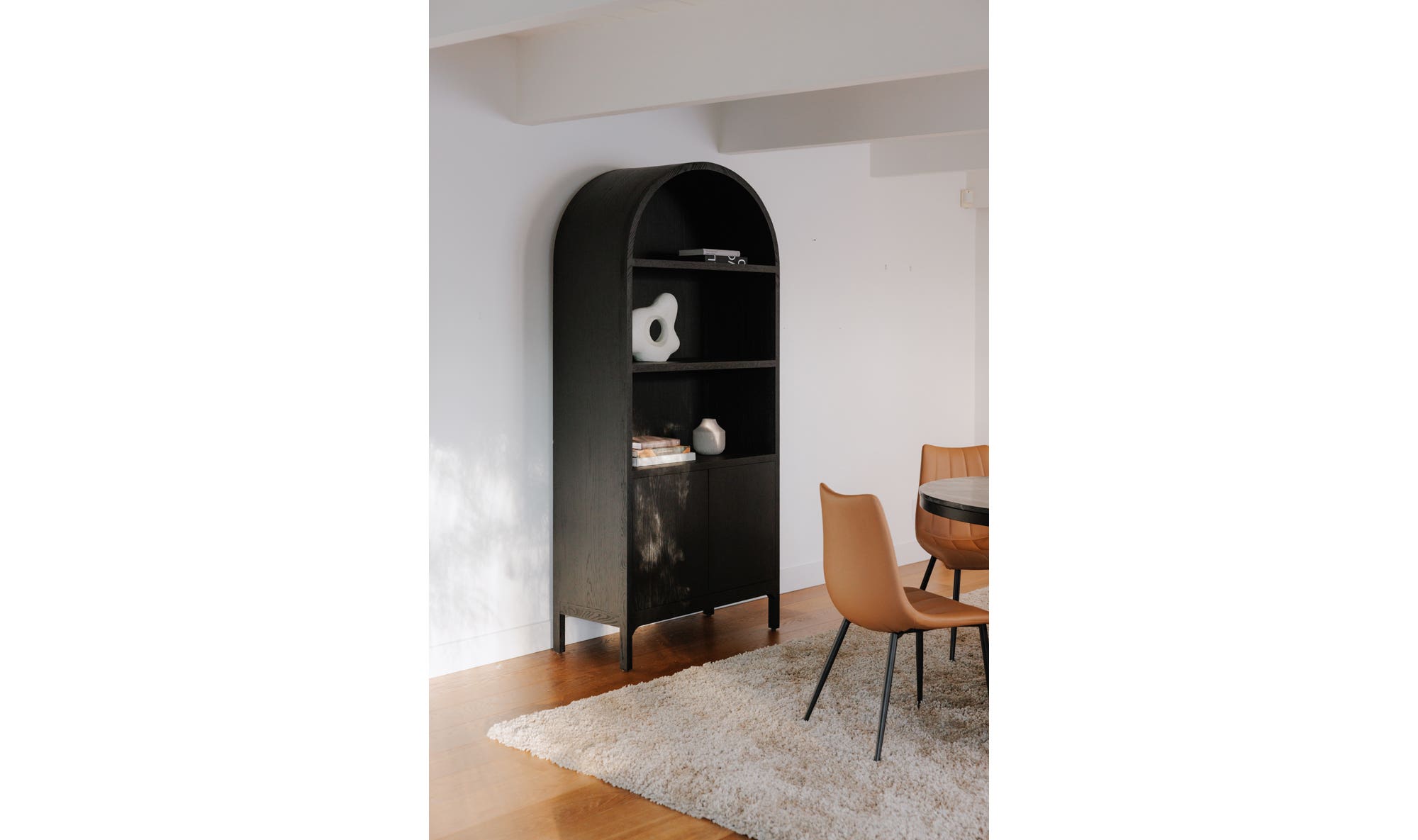 Wilde Display Cabinet Black Oak by Moe's Home Collection - view 15