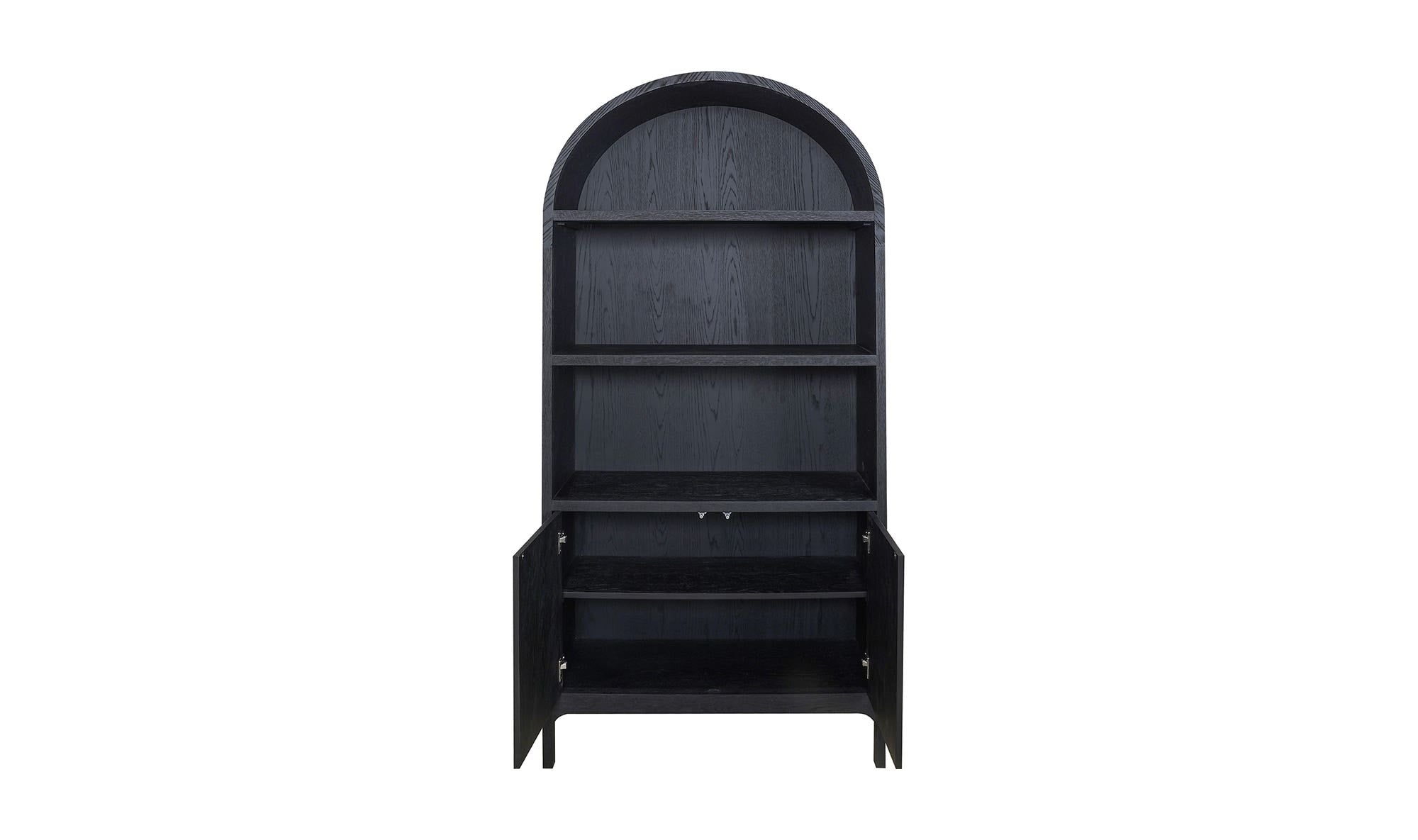 Wilde Display Cabinet Black Oak by Moe's Home Collection - view 18
