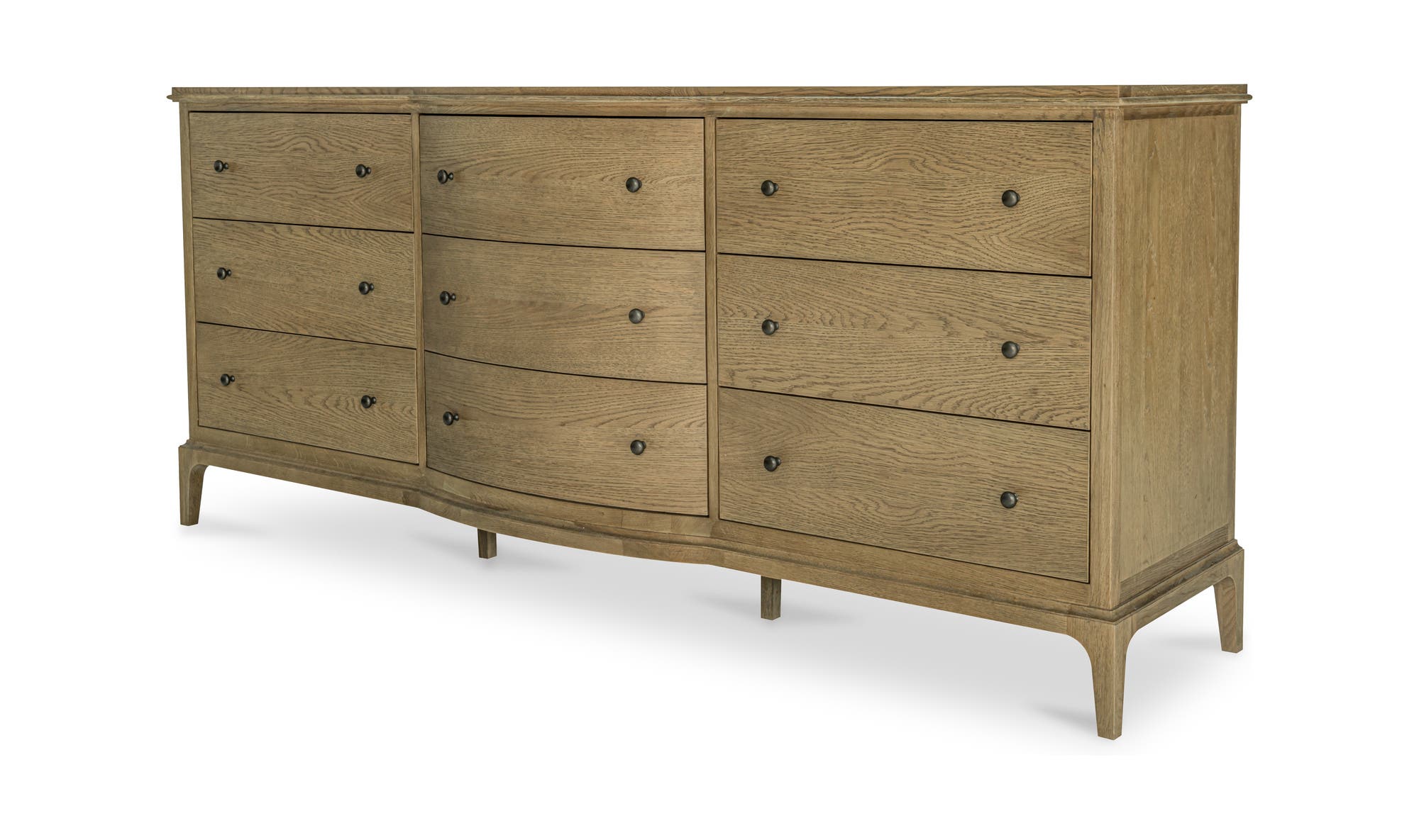 Sadie 9 Drawer Dresser Brown by Moe's Home Collection - view 8