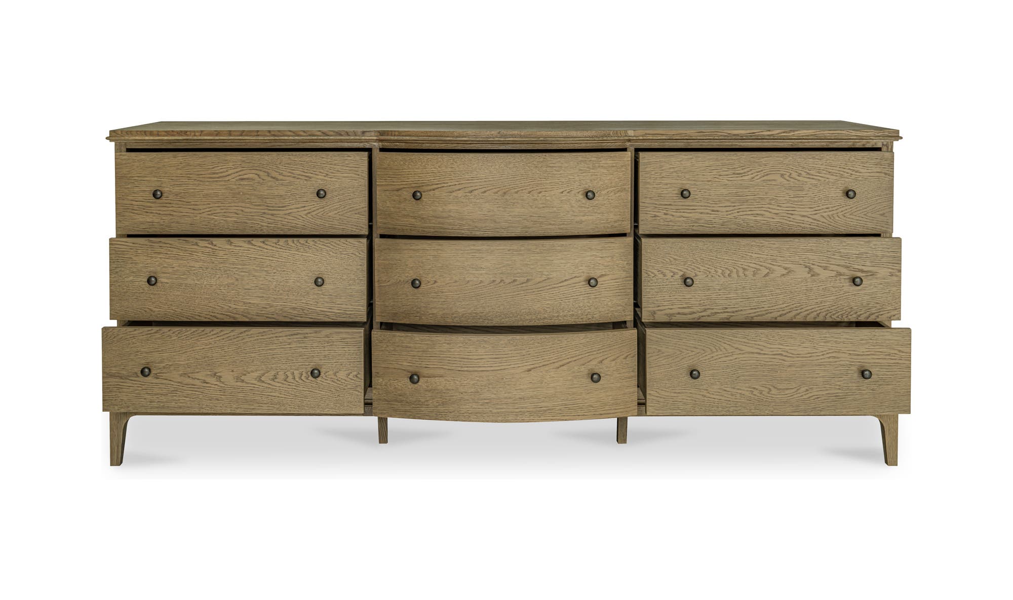 Sadie 9 Drawer Dresser Brown by Moe's Home Collection - view 6