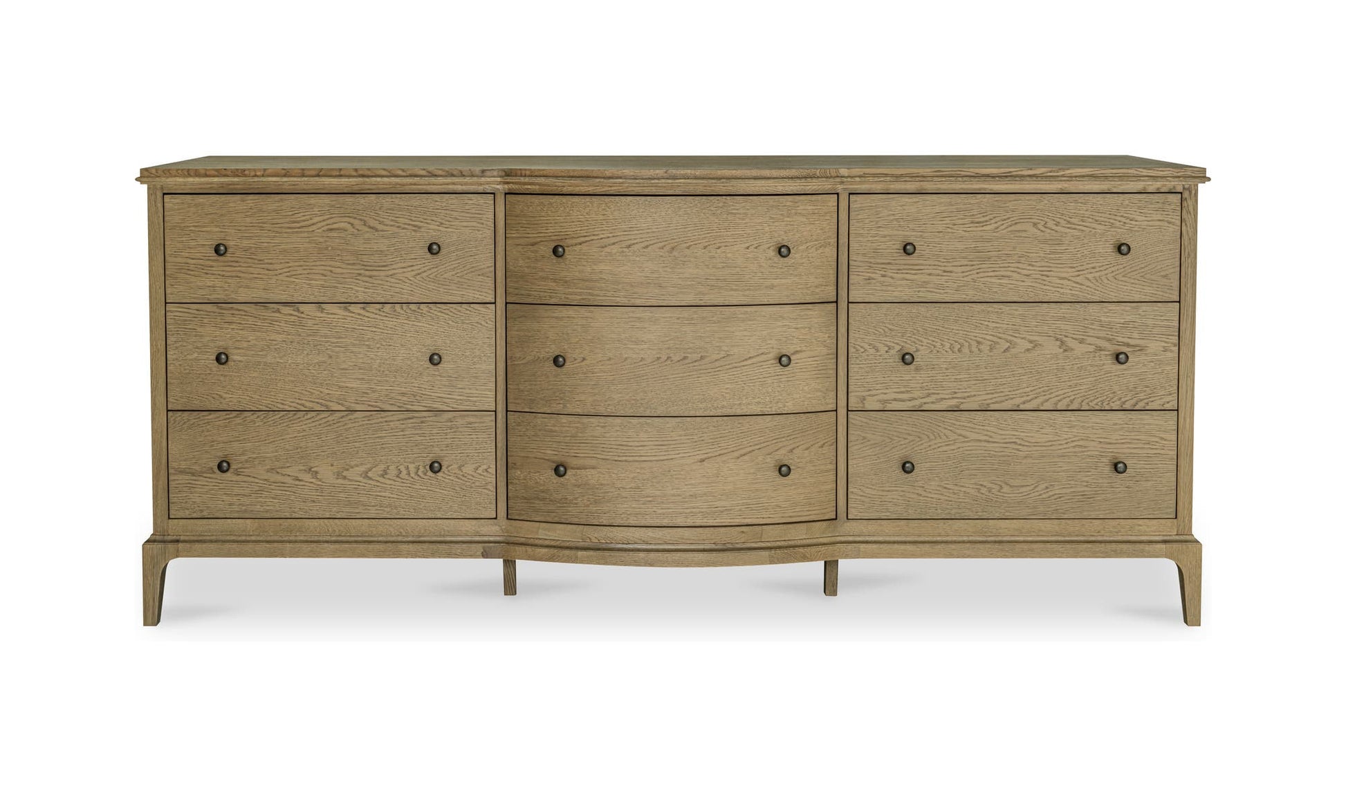 Sadie 9 Drawer Dresser Brown by Moe's Home Collection - view 4