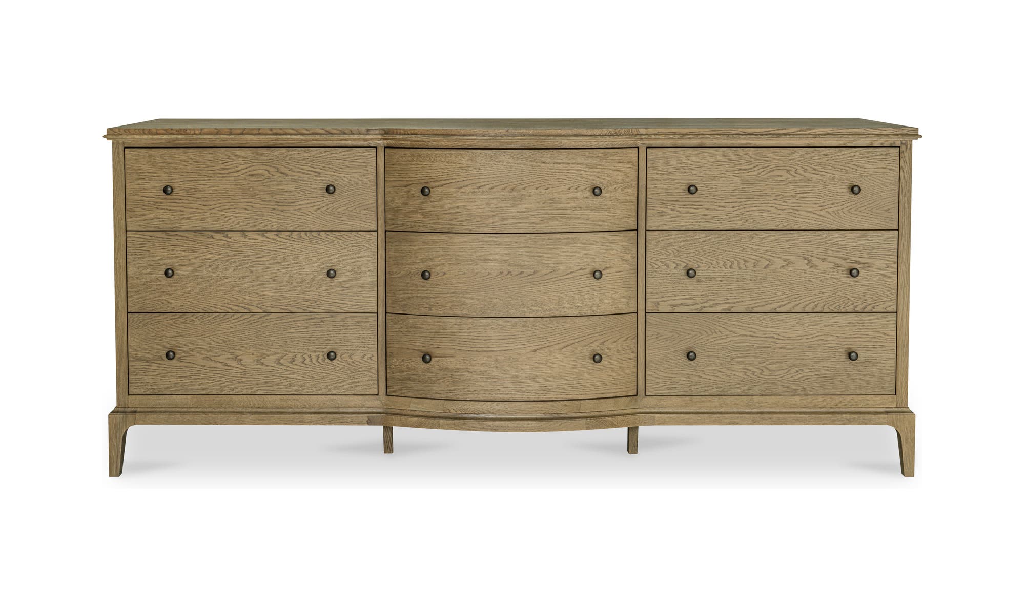 Sadie 9 Drawer Dresser Brown by Moe's Home Collection - view 4