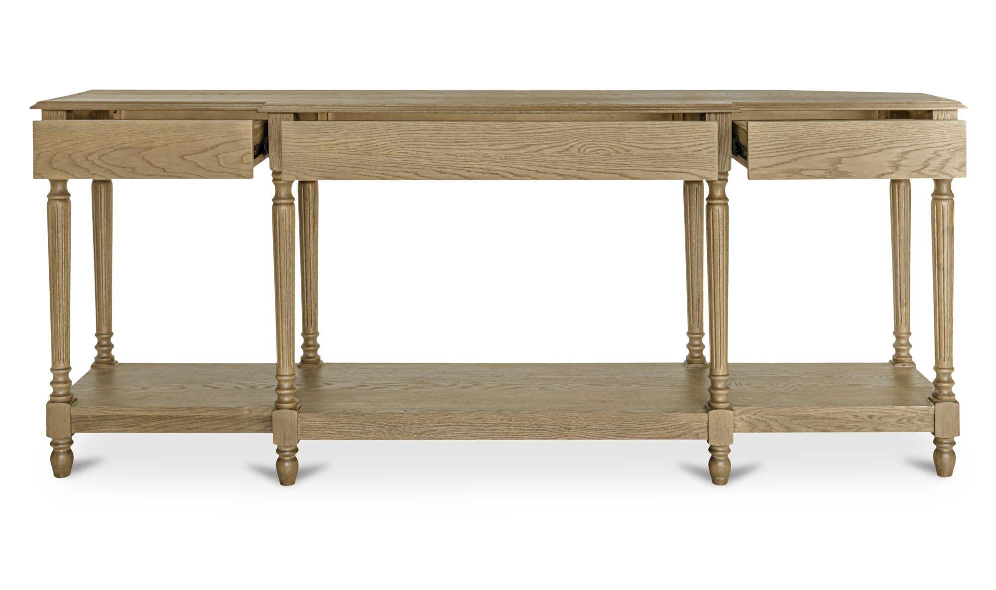 Martha Console Table Brown by Moe's Home Collection - view 5
