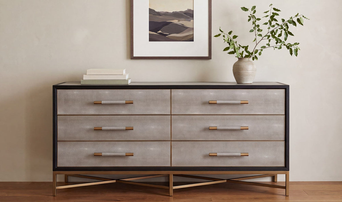 Mako Dresser Grey by Moe's Home Collection - view 3