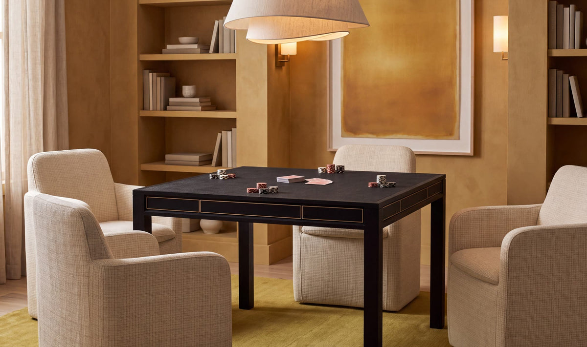 Mako Game Table Black by Moe's Home Collection - view 3