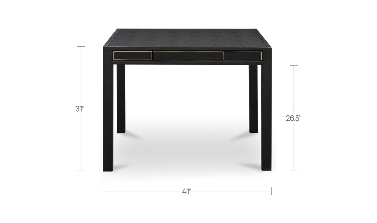 Mako Game Table Black by Moe's Home Collection - view 14