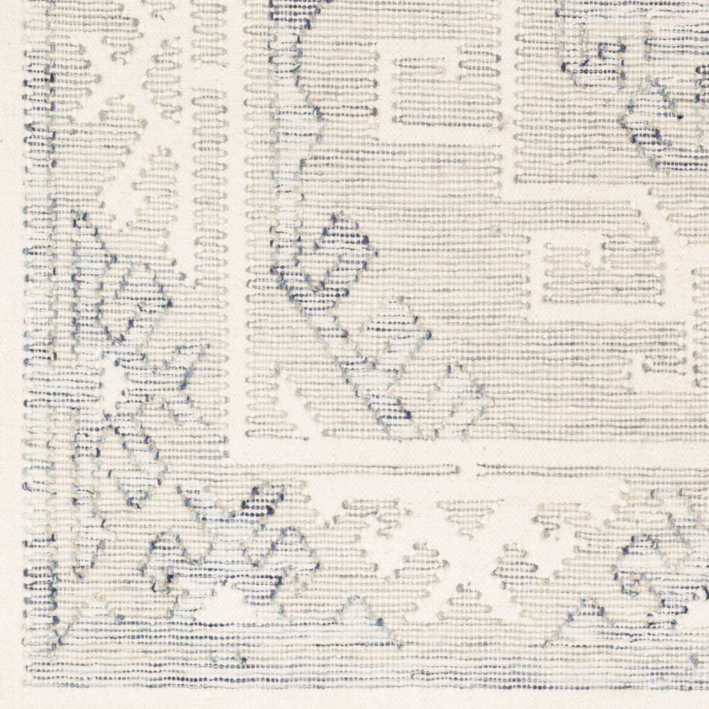 Valerie Cream/Light Sage Handmade Rug - swatch