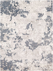 Venice Denim/Pale Blue Machine Woven Rug VNE-2300 - 2' x 2'11"