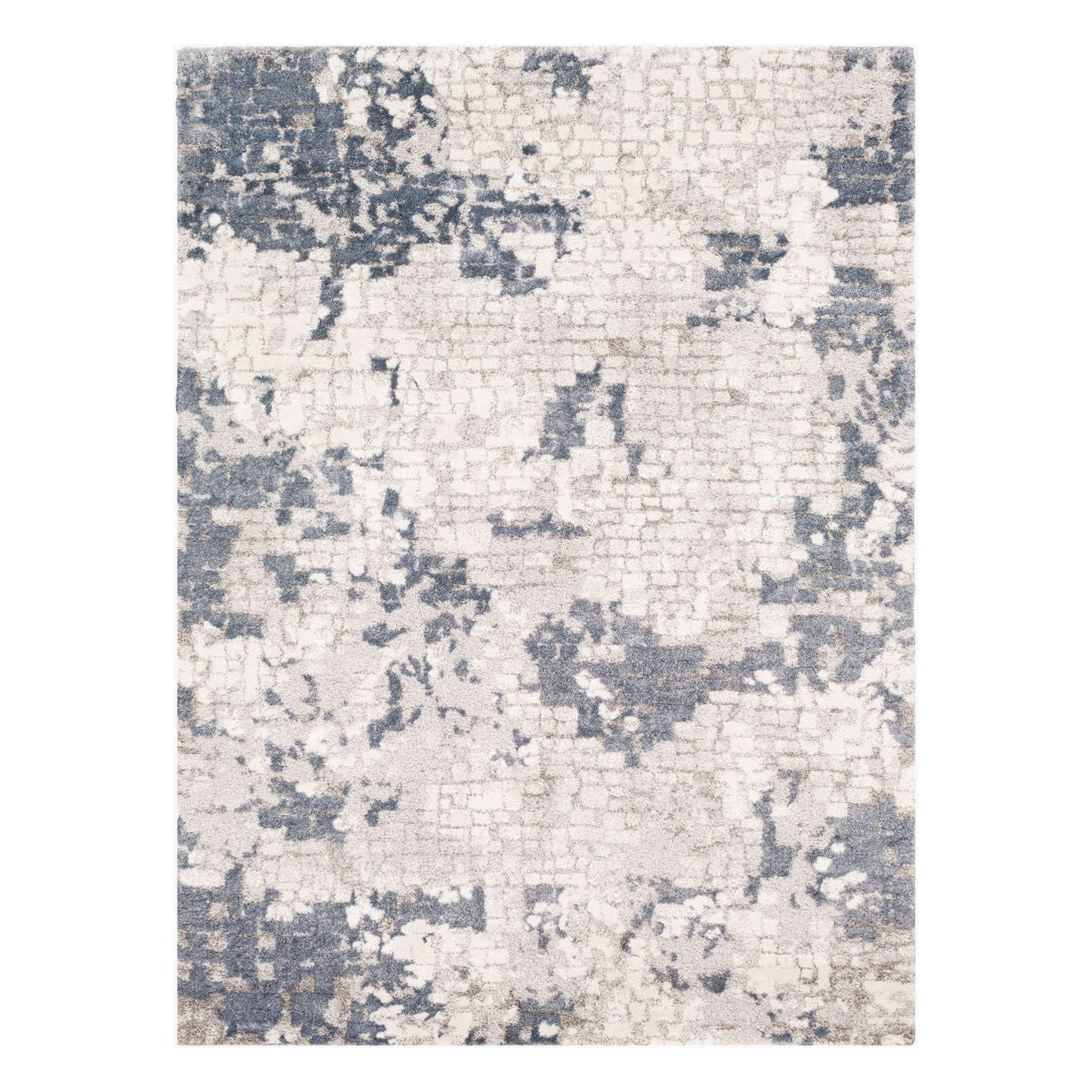 Venice Denim/Pale Blue Machine Woven Rug VNE-2300 - 2' x 2'11"