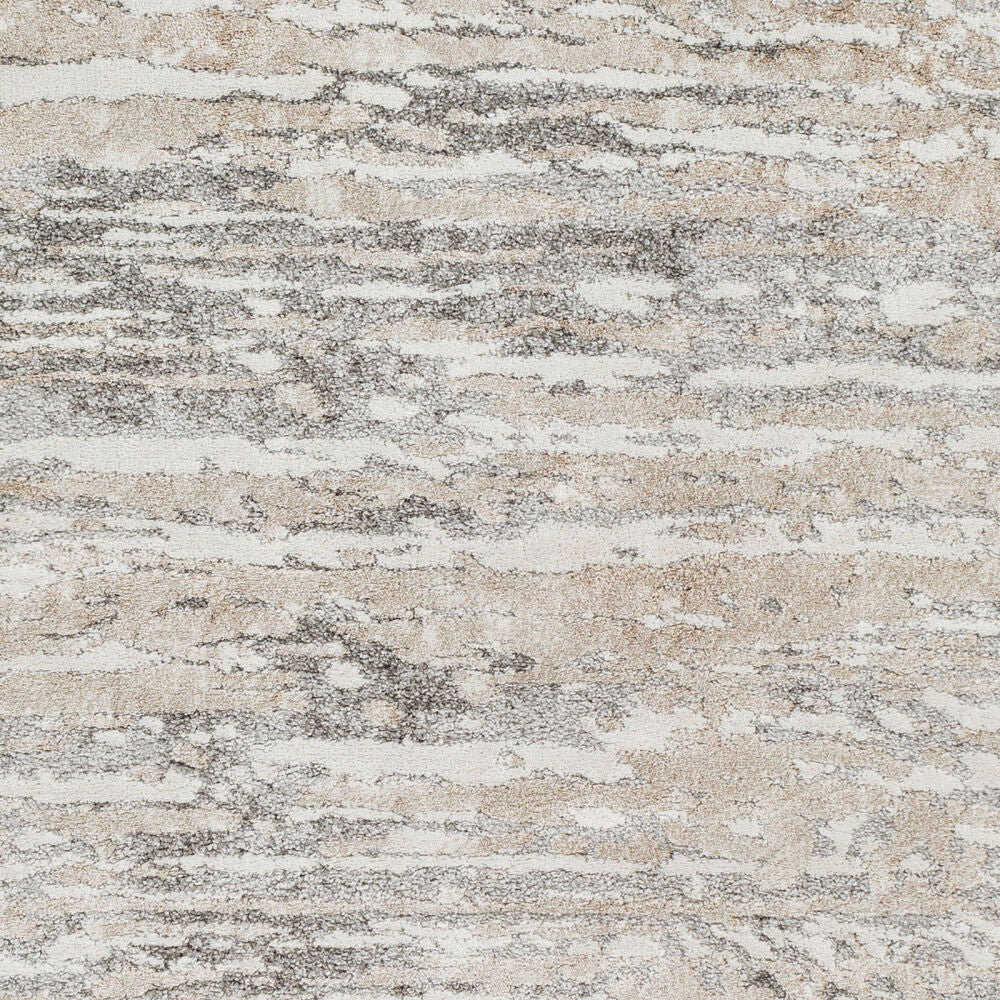 Venice Ivory/Tan Machine Woven Rug - swatch