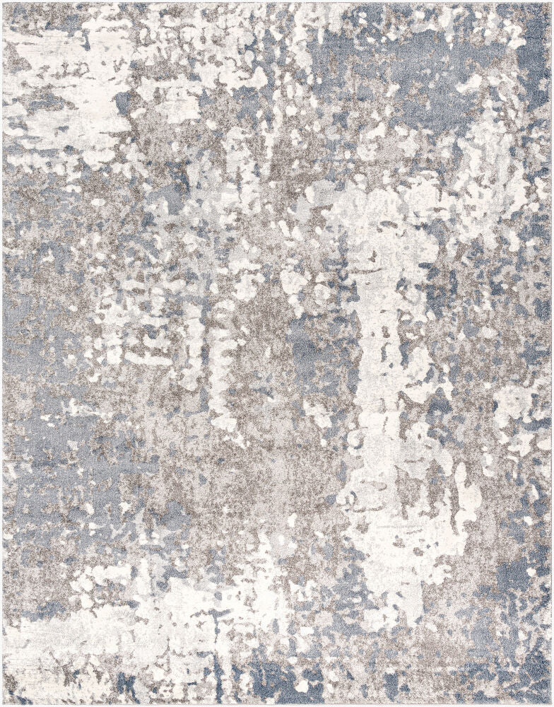 Venice Denim/Pale Blue Machine Woven Rug VNE-2304 - 2' x 2'11"