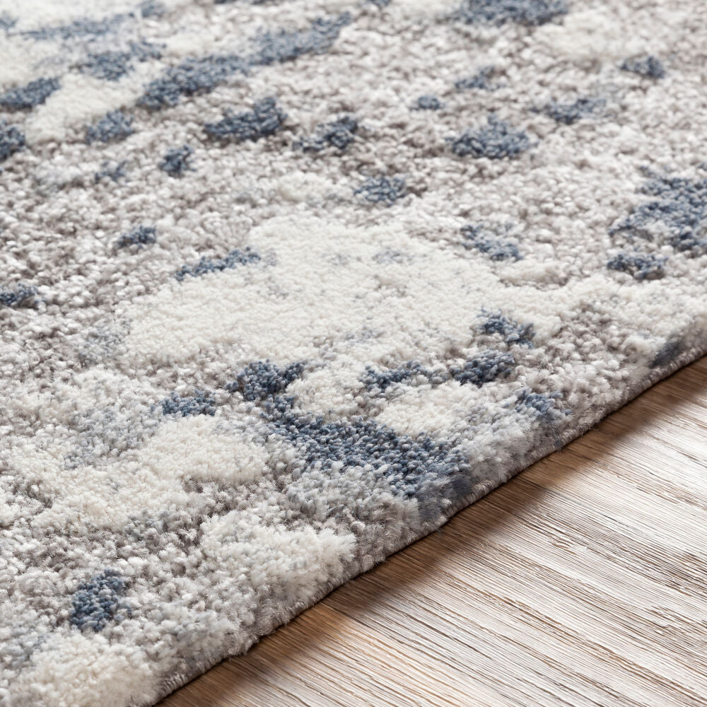 Venice Denim/Pale Blue Machine Woven Rug VNE-2304 - texture