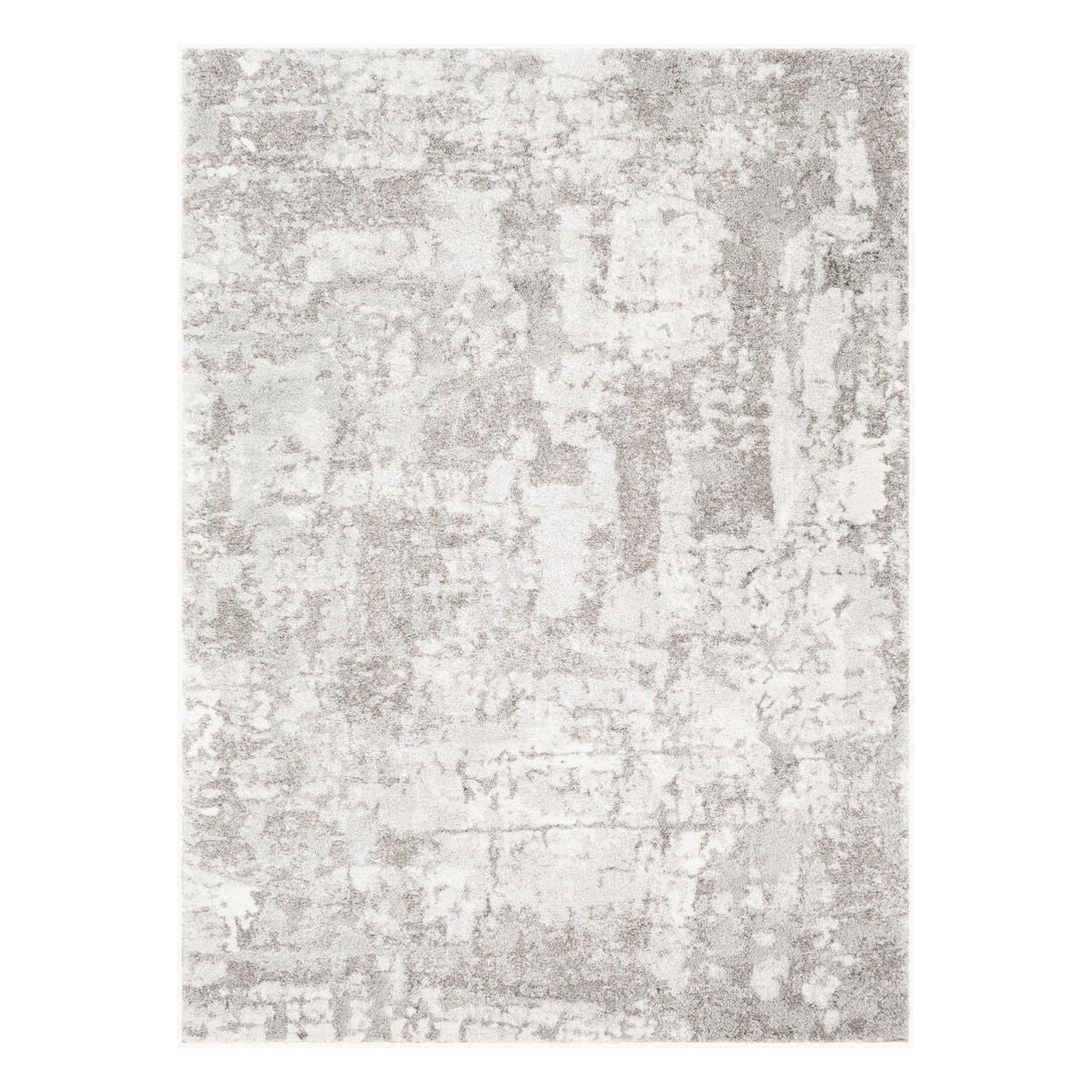 Venice Black/Medium Gray Machine Woven Rug VNE-2305 - 2' x 2'11"