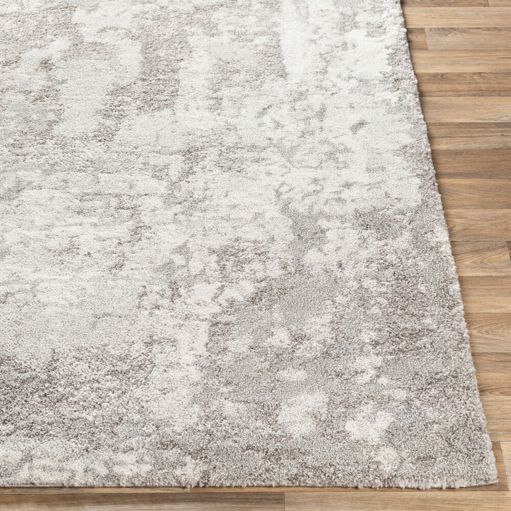 Venice Black/Medium Gray Machine Woven Rug VNE-2305 - front