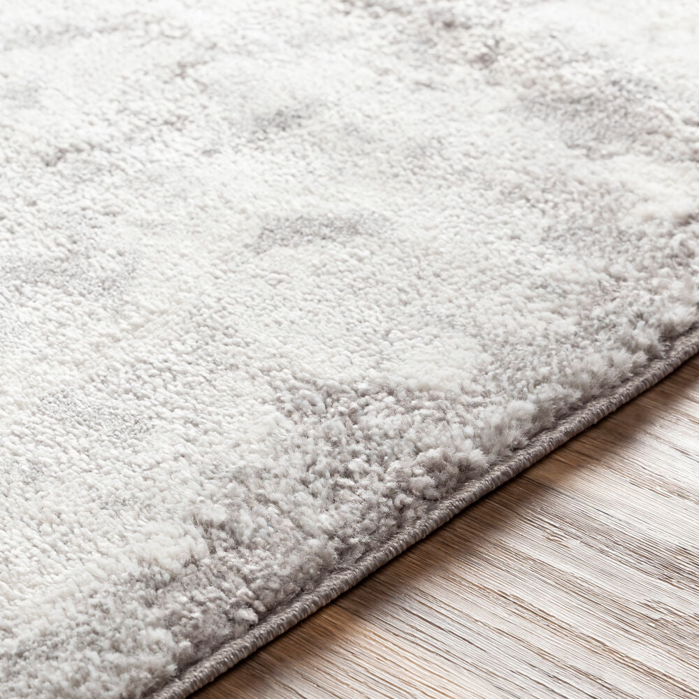 Venice Black/Medium Gray Machine Woven Rug VNE-2305 - texture