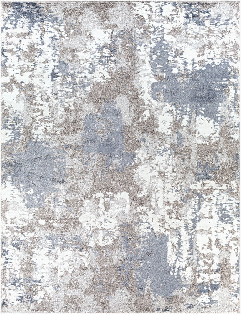Venice Denim/Pale Blue Machine Woven Rug VNE-2306 - 2' x 2'11"