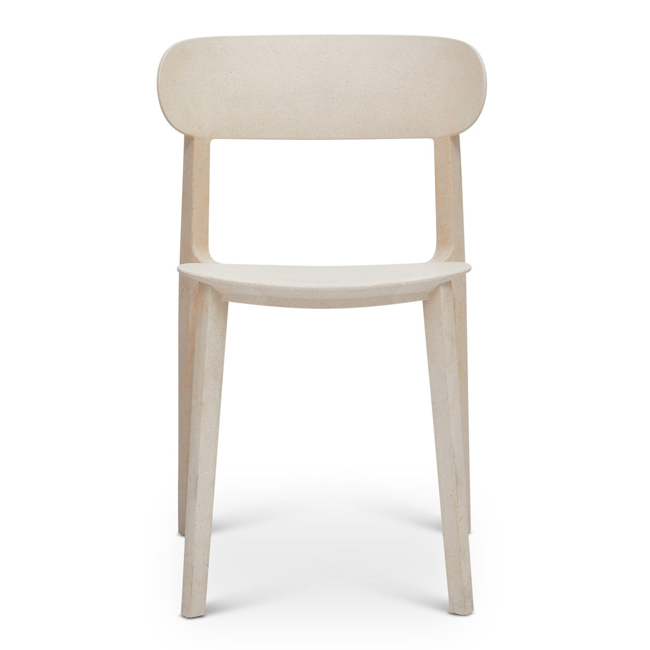 Metro - Spencer - Eco-Friendly Outdoor Stacking Chair - Set of 4 - Beige