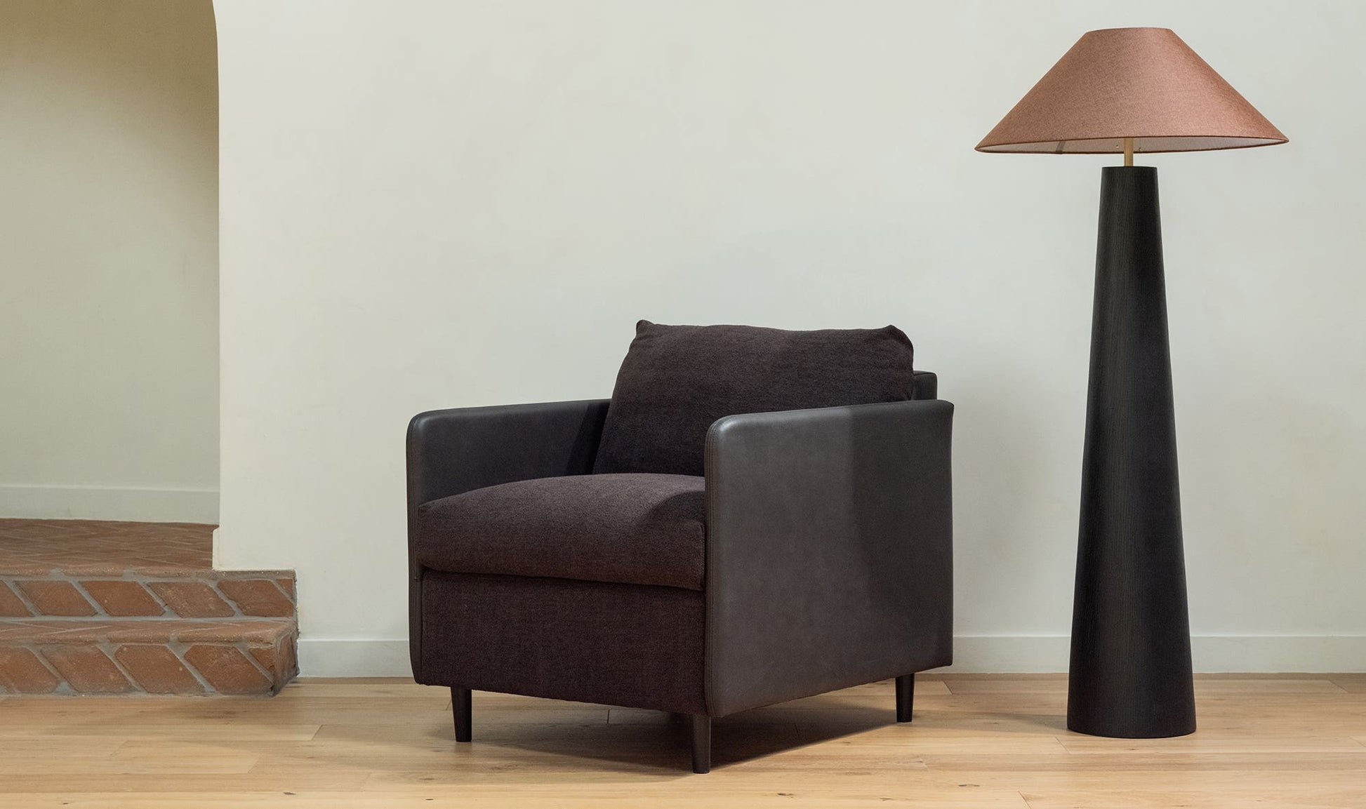 Teller Accent Chair Warm Black by Moe's Home Collection - view 6