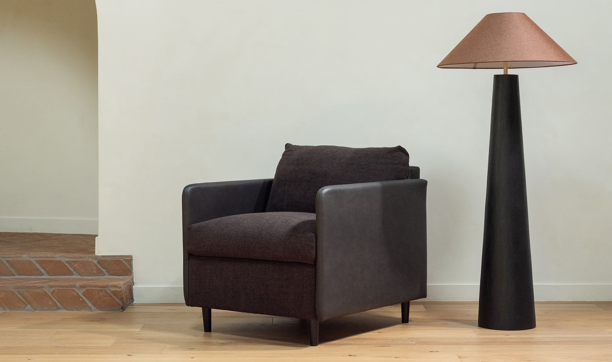 Teller Accent Chair Warm Black by Moe's Home Collection - view 6
