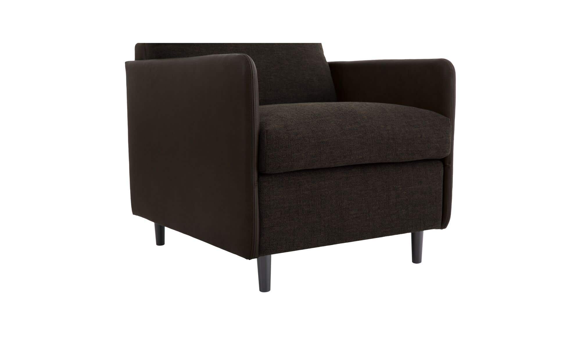 Teller Accent Chair Warm Black by Moe's Home Collection - view 12