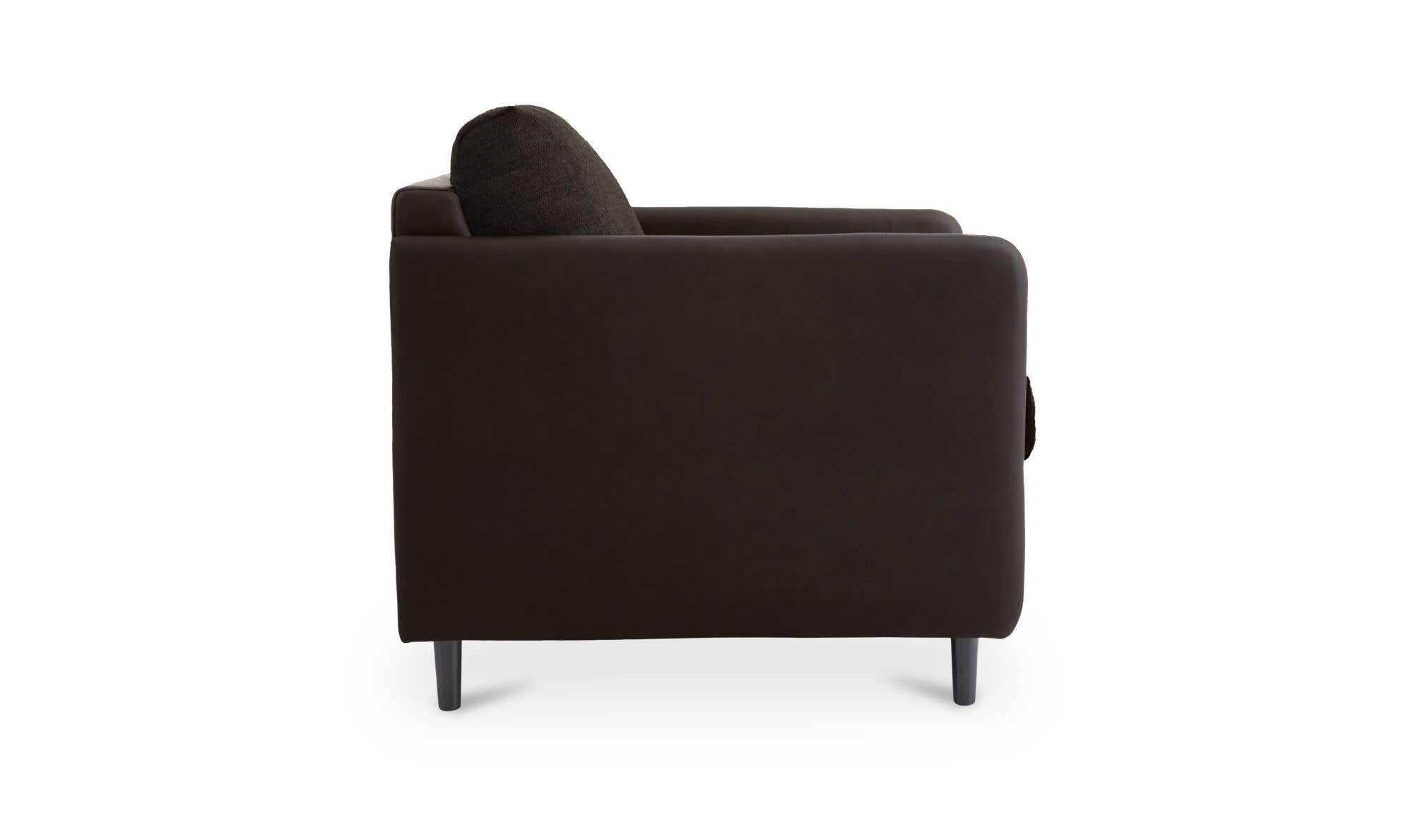 Teller Accent Chair Warm Black by Moe's Home Collection - view 10