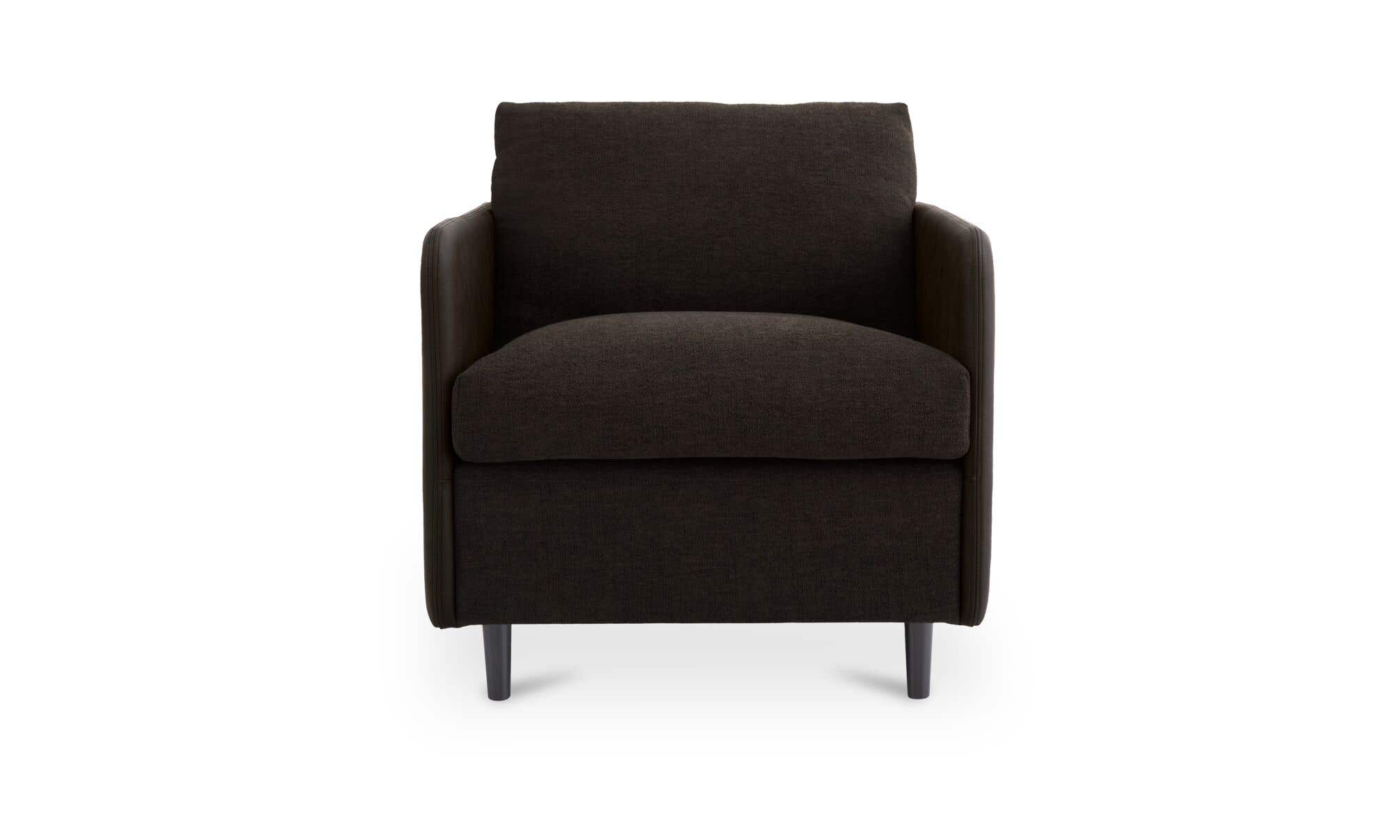 Teller Accent Chair Warm Black by Moe's Home Collection - view 5