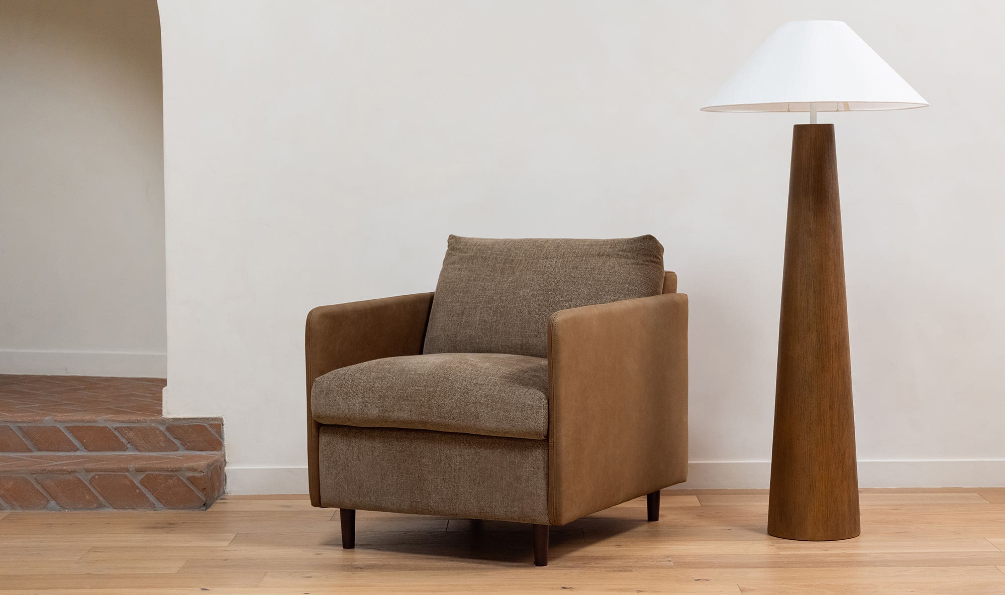 Teller Accent Chair Brown by Moe's Home Collection - view 6