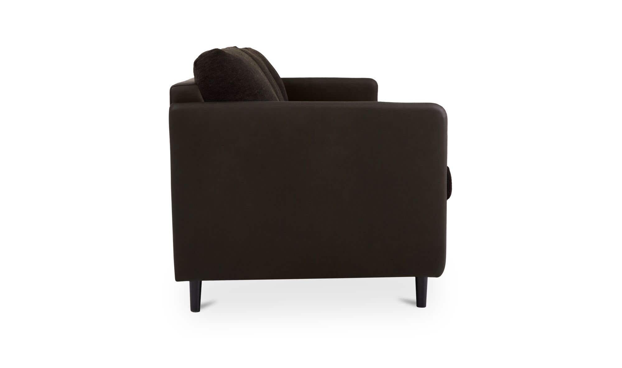 Teller Sofa Warm Black by Moe's Home Collection - view 6