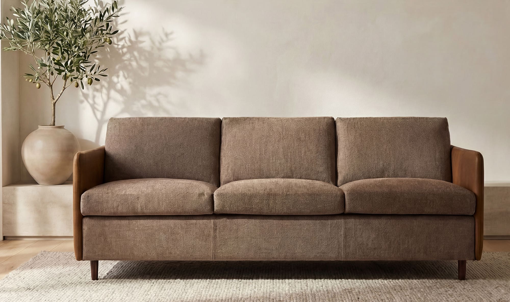 Teller Sofa Brown by Moe's Home Collection - view 4