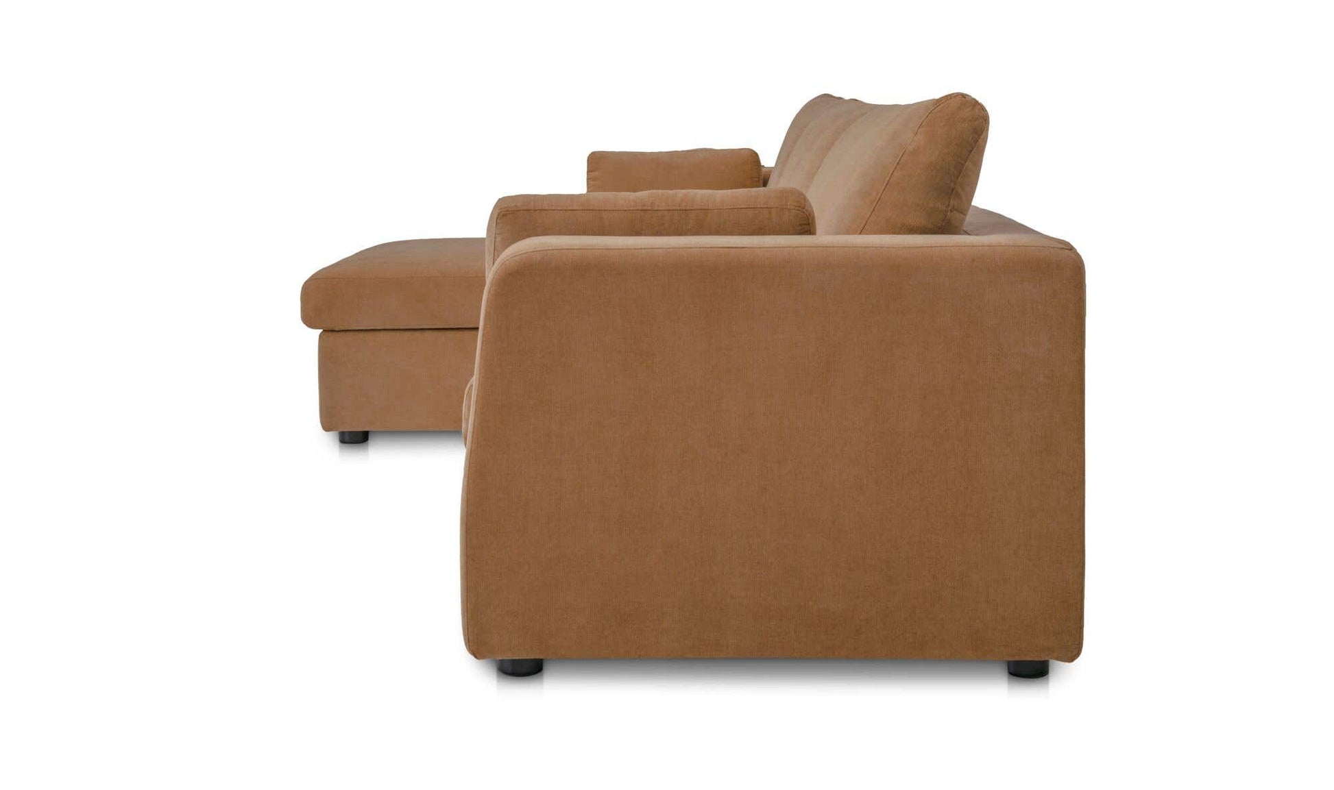 Burrow Sleeper Sectional With Storage Chaise Ginger Left by Moe's Home Collection - view 9