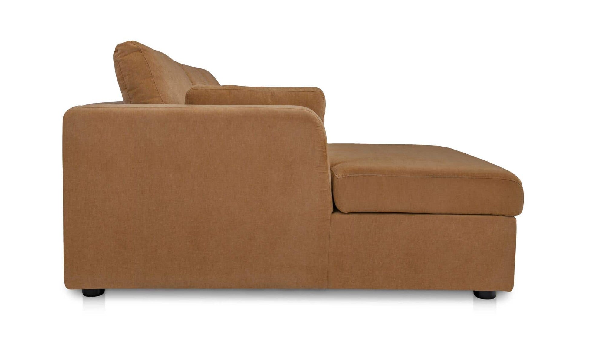 Burrow Sleeper Sectional With Storage Chaise Ginger Left by Moe's Home Collection - view 7