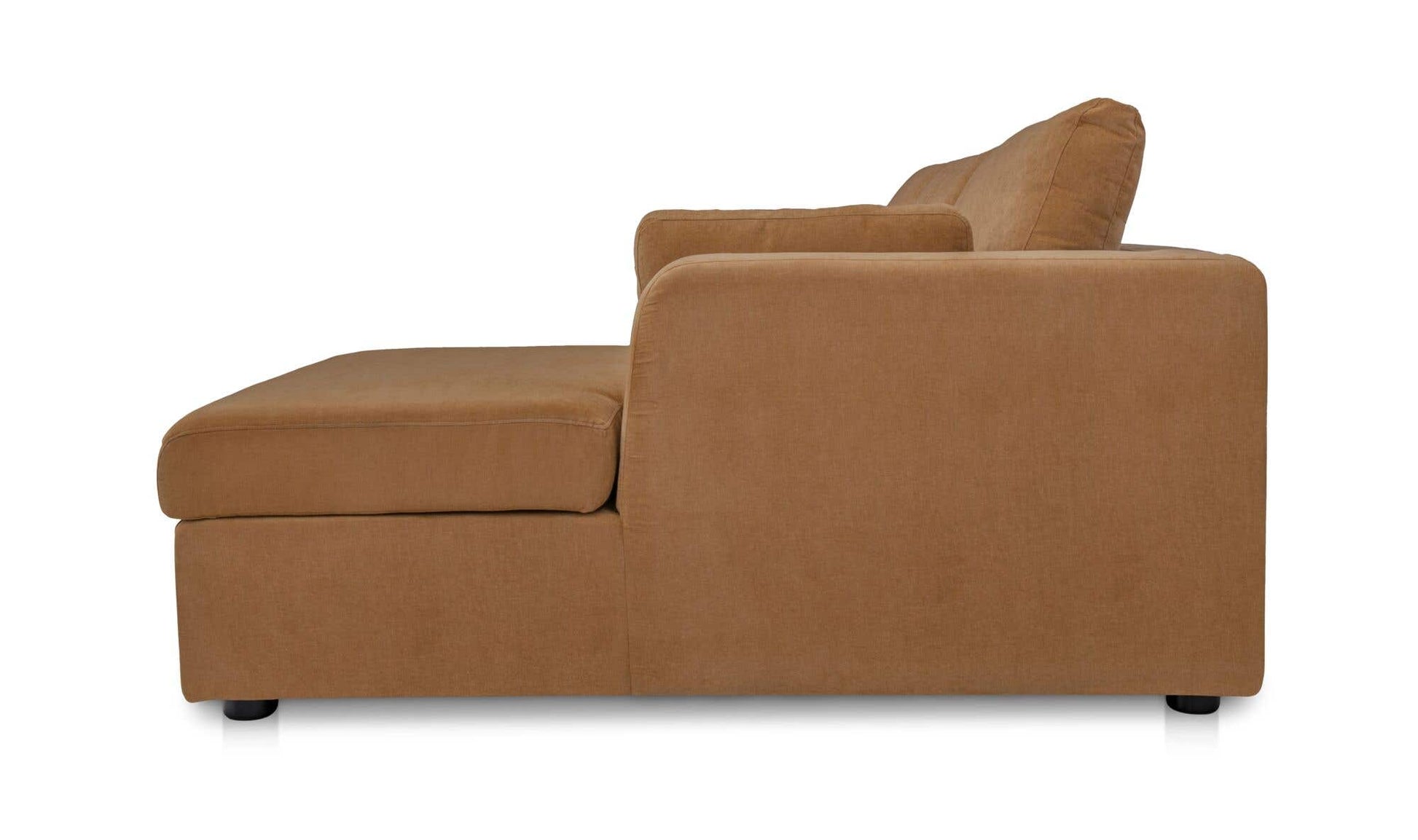 Burrow Sleeper Sectional With Storage Chaise Ginger Right by Moe's Home Collection - view 7