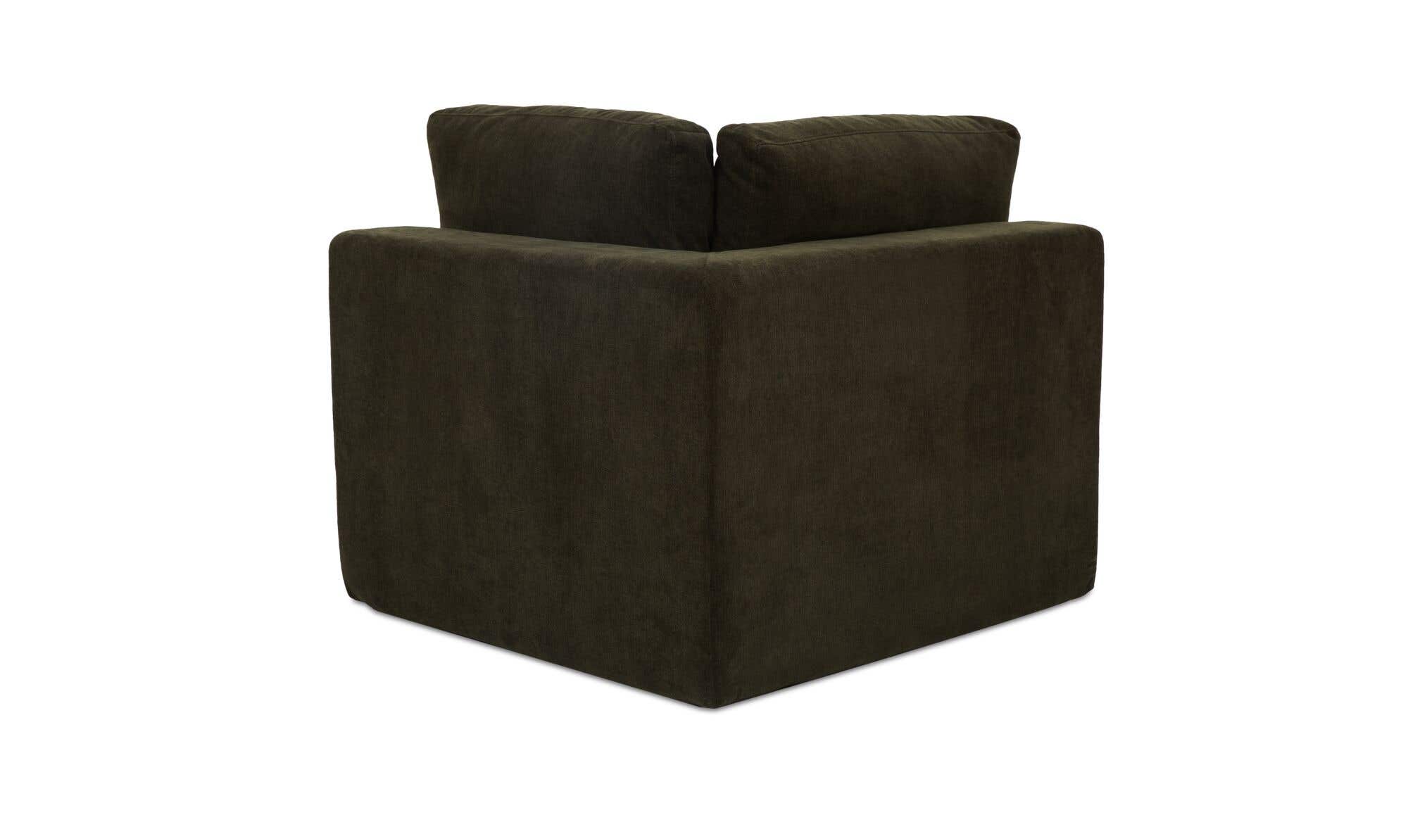 Cates Corner Chair Dark Green by Moe's Home Collection - view 9