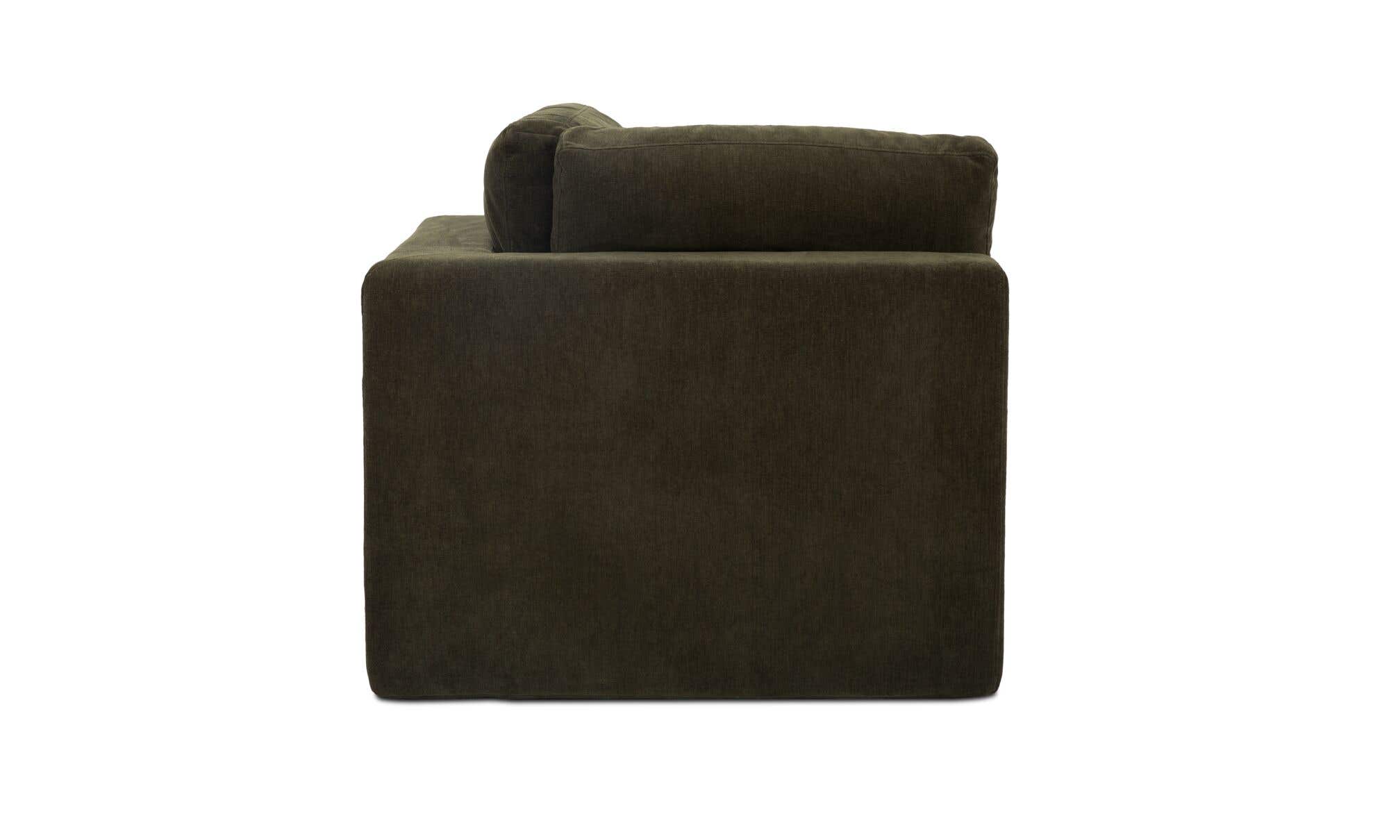 Cates Corner Chair Dark Green by Moe's Home Collection - view 8