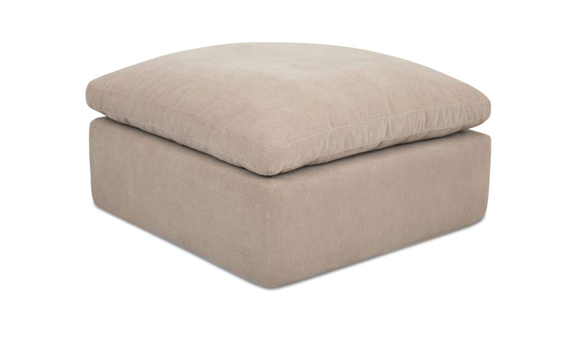 Cates Ottoman Pebble by Moe's Home Collection - view 8