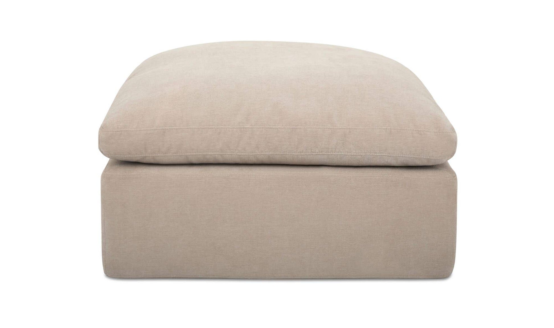 Cates Ottoman Pebble by Moe's Home Collection - view 9