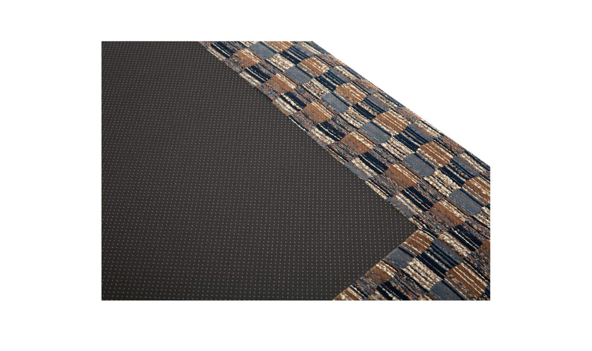 Cates Ottoman Navy And Brown by Moe's Home Collection - view 6
