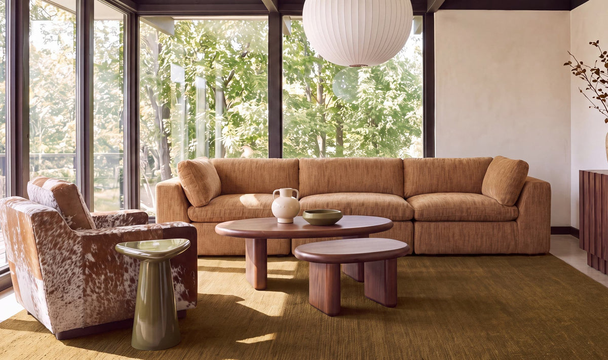 Cates Modular Sofa Golden Wheat by Moe's Home Collection - view 3