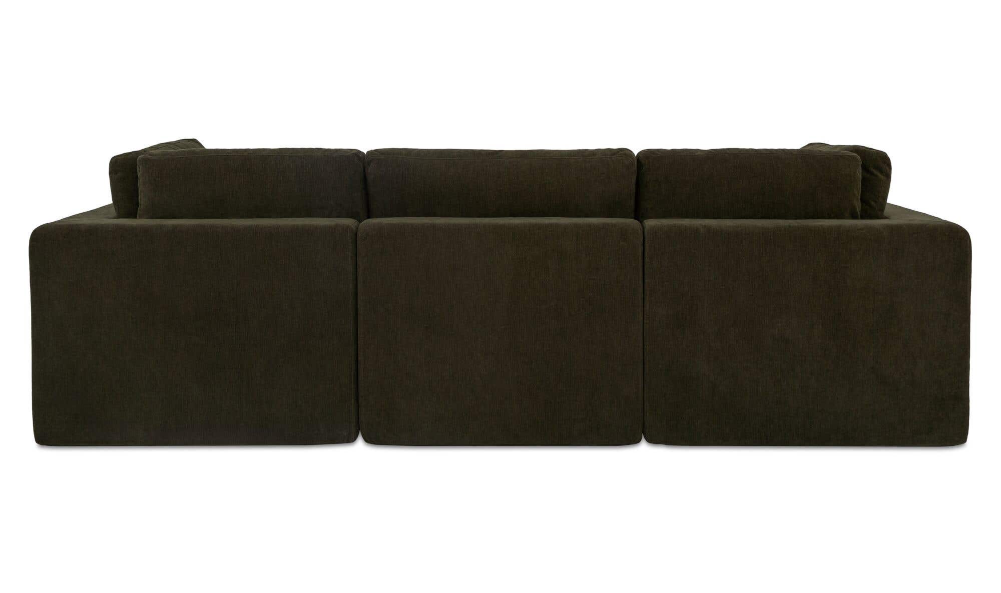 Cates Modular Sofa Dark Green by Moe's Home Collection - view 10